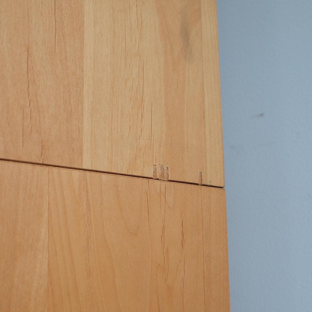 未使用品 起立木工 「フィオナ」 キッチンキャビネット 84cm アルダー材