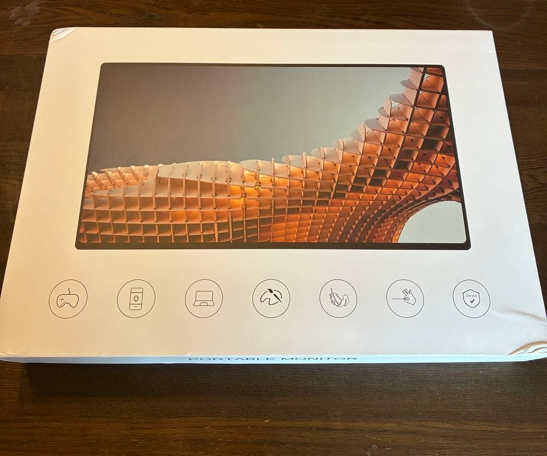 中華製　ポータブル　デュアルモニター