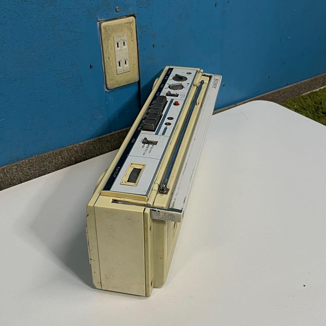 【超希少】SONYソニー CFS-V6 昭和レトロ ラジカセ 動作品