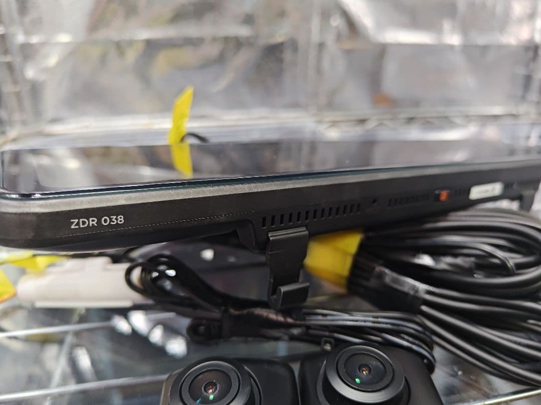 ZDR 038 ドラレコ デジタルインナーミラー機能 128GBSDカード付