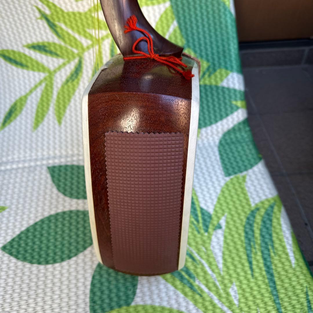 更にお値下げ中　最高級 紅木 稽古三味線 ケース付