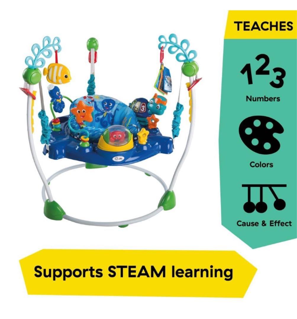 ベビージム ベビーアインシュタイン　取扱説明書あり