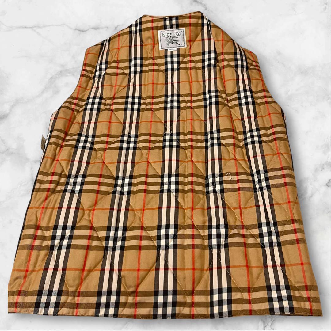 【美品】バーバリー　モッズコート　2way ノバチェック　ライナー付　　Mサイズ