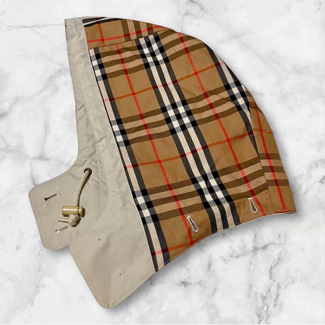 【美品】バーバリー　モッズコート　2way ノバチェック　ライナー付　　Mサイズ