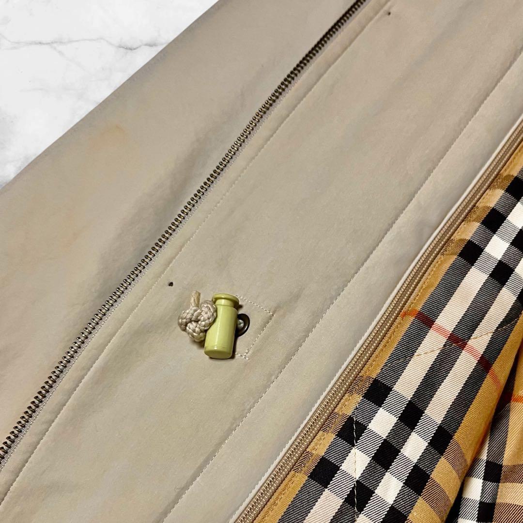 【美品】バーバリー　モッズコート　2way ノバチェック　ライナー付　　Mサイズ