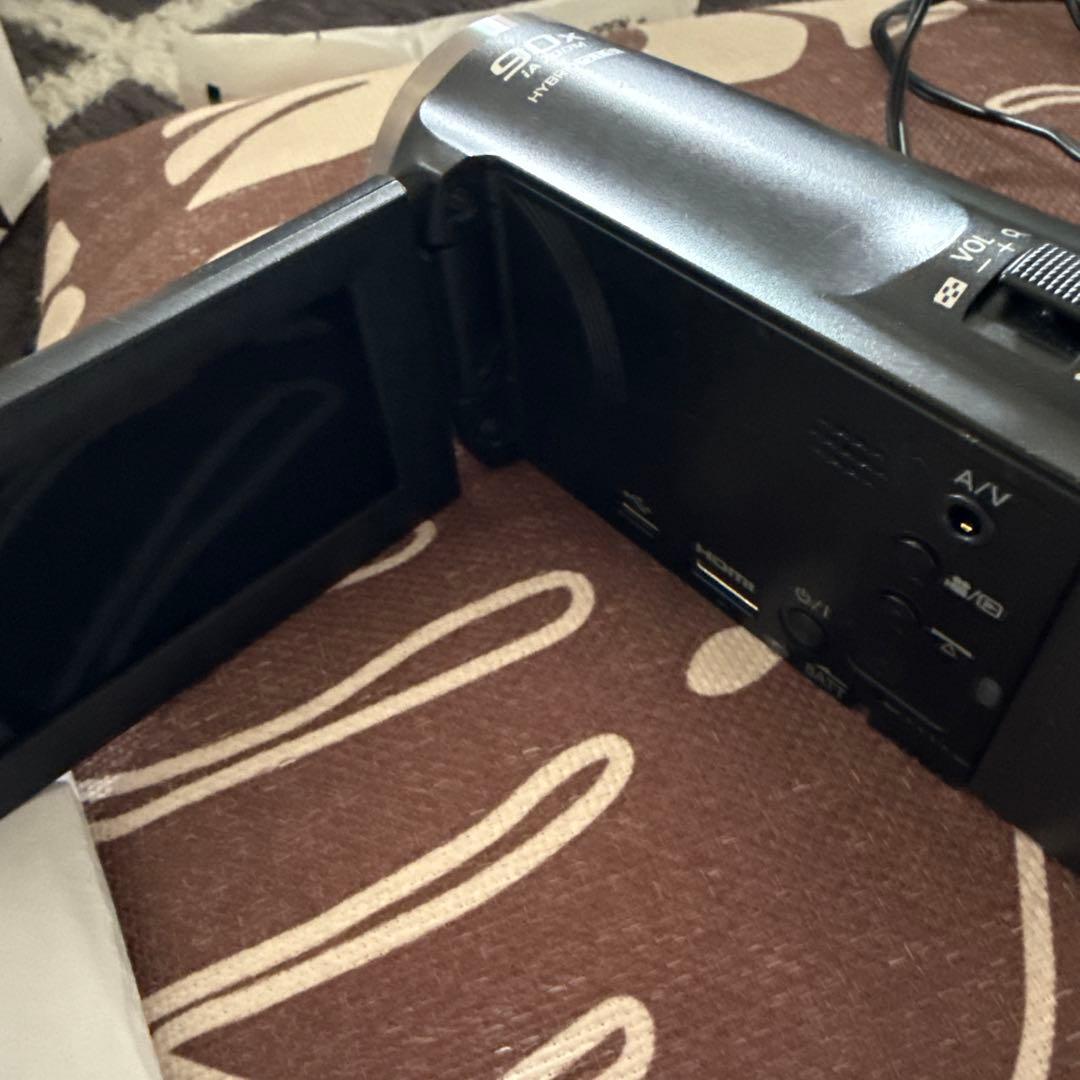 90倍ズーム HYBRID O.I.S. ビデオカメラ本体