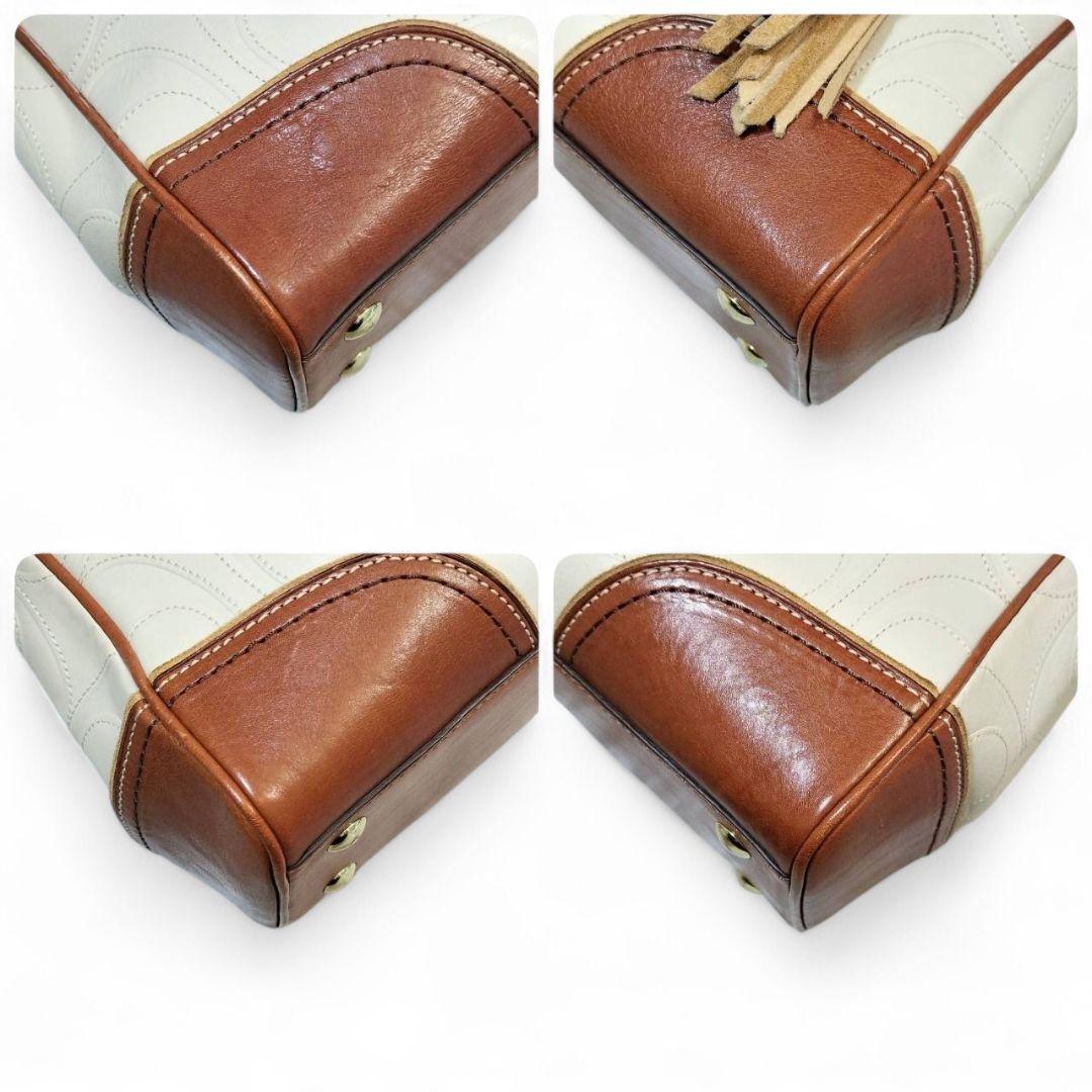 極美品 COACH コーチ トートバッグ ハンプトンズ ターンロック ソーホー