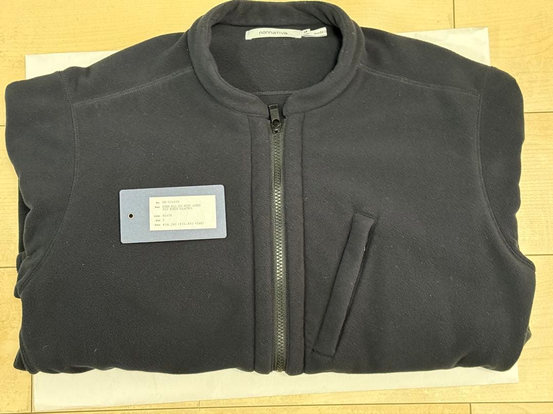 nonnative HIKER SHIRT JACKET POLARTEC 黒