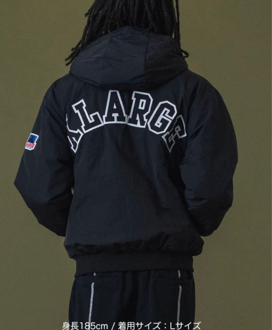 XLARGE NYLON PUFFER JACKET Lサイズ ブラック