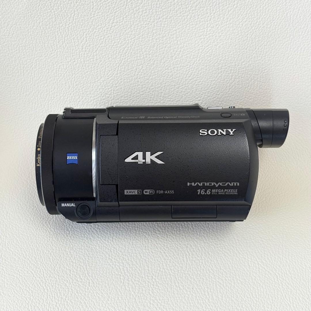 バッテリー2個付 SONY FDR-AX55 4K デジタルビデオカメラ