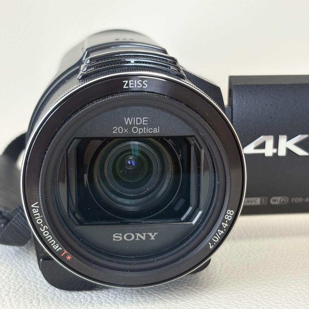 バッテリー2個付 SONY FDR-AX55 4K デジタルビデオカメラ