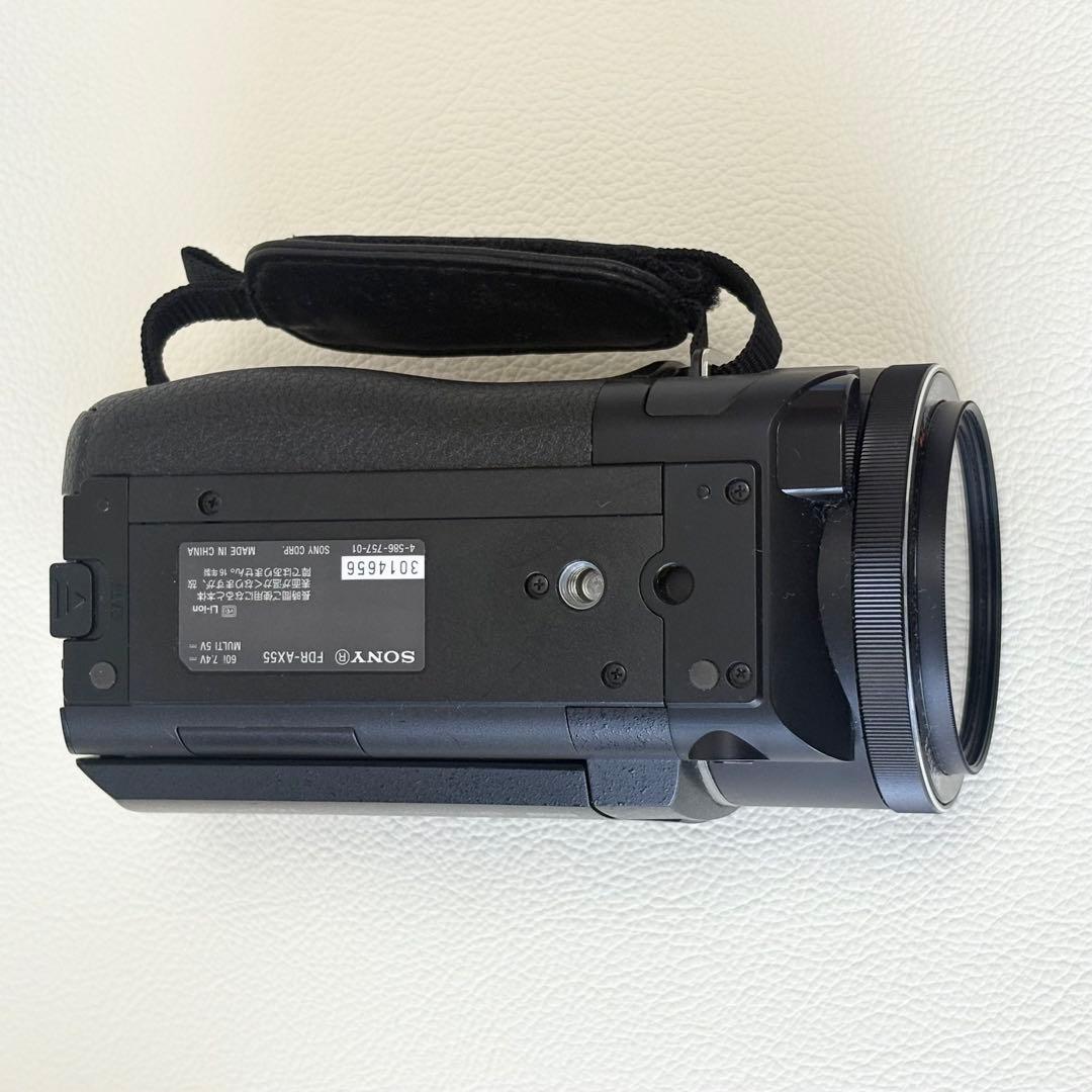 バッテリー2個付 SONY FDR-AX55 4K デジタルビデオカメラ