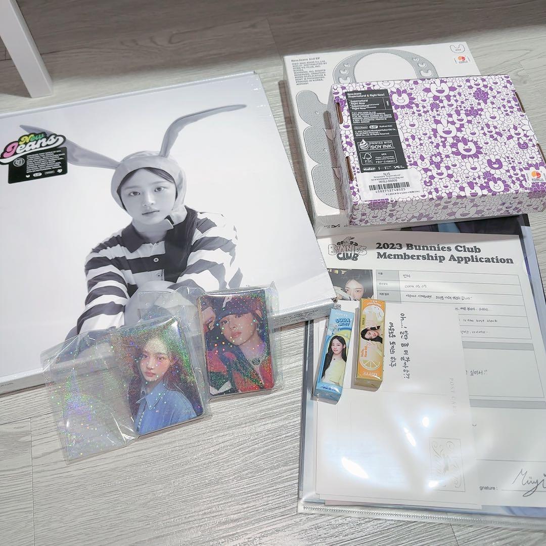 NewJeans ミンジコンプセット　アルバム/トレカ　ペン卒