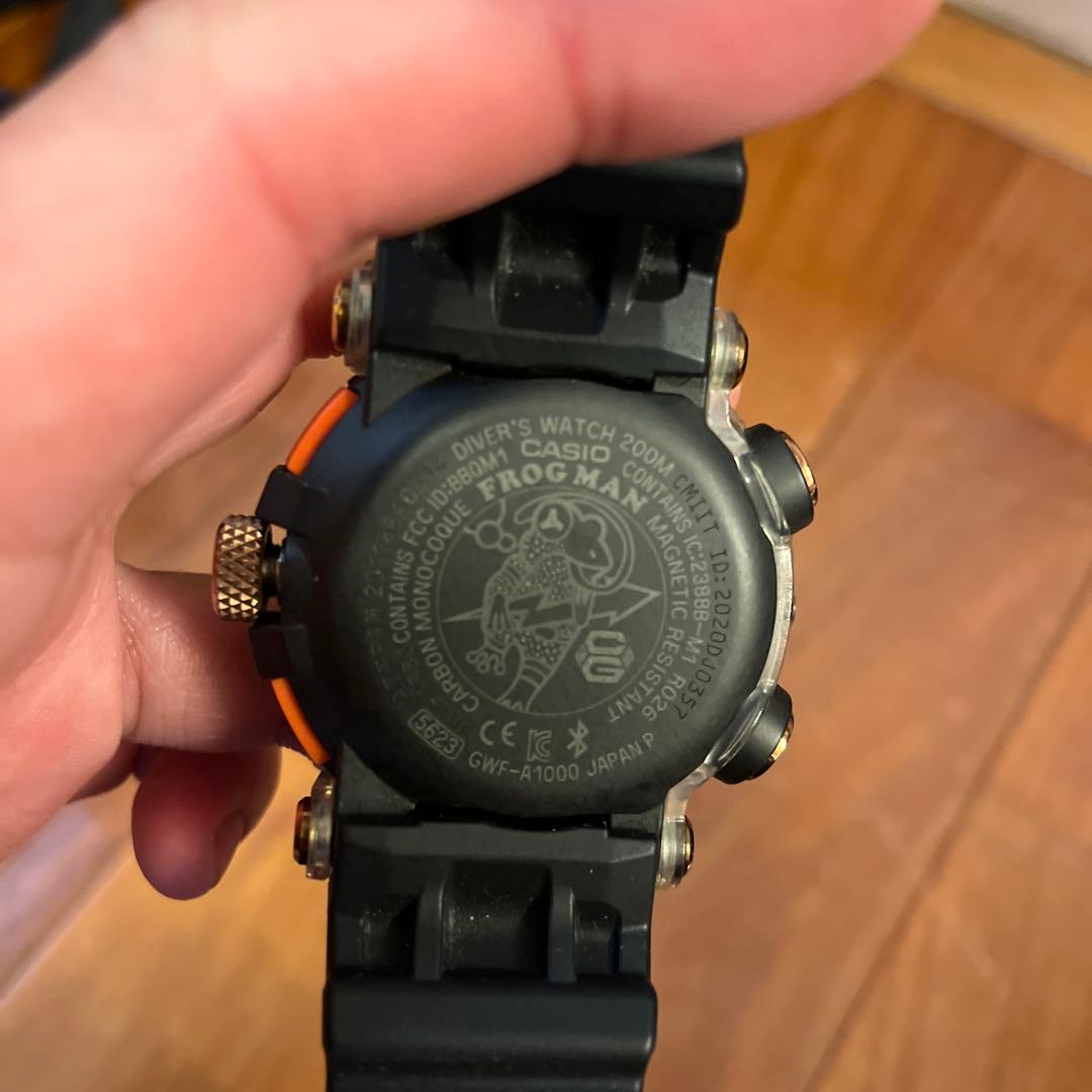 CASIO G-SHOCK ボルネオレインボー　フロッグマン