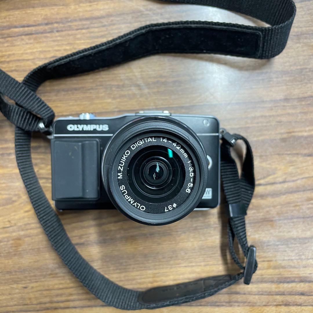 【ジャンク品】OLYMPUS ミラーレス一眼カメラ M.ZUIKOレンズセット