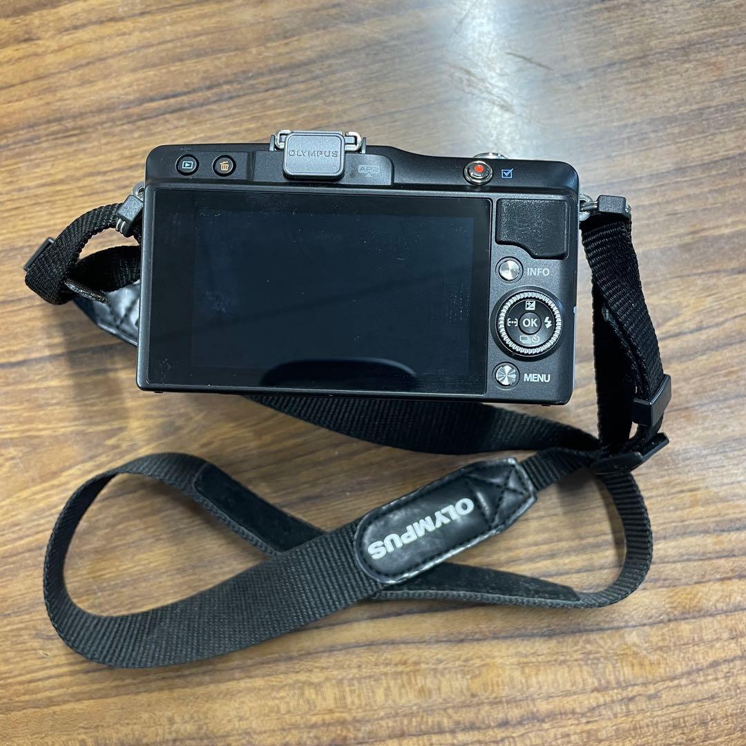 【ジャンク品】OLYMPUS ミラーレス一眼カメラ M.ZUIKOレンズセット