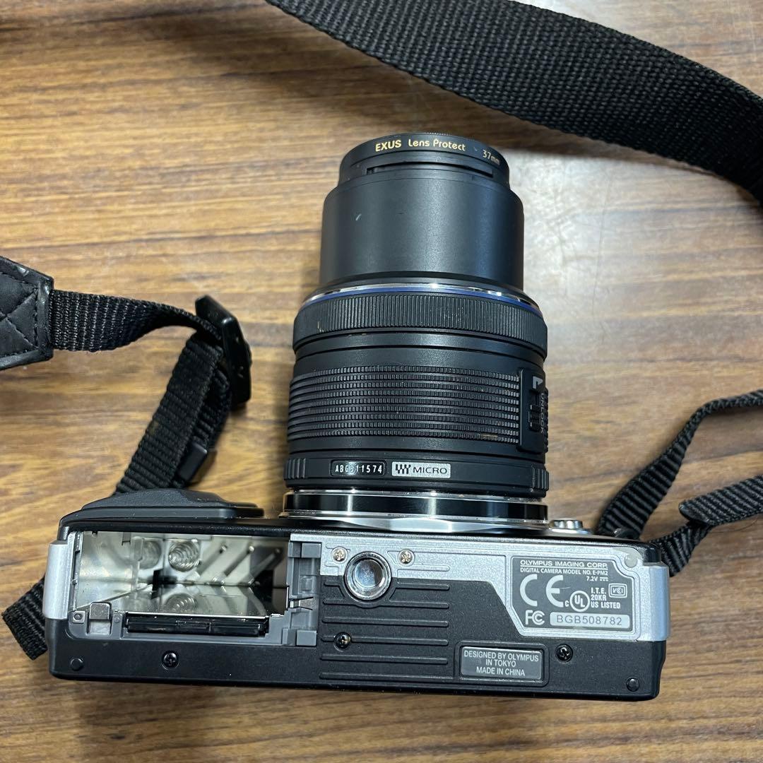 【ジャンク品】OLYMPUS ミラーレス一眼カメラ M.ZUIKOレンズセット