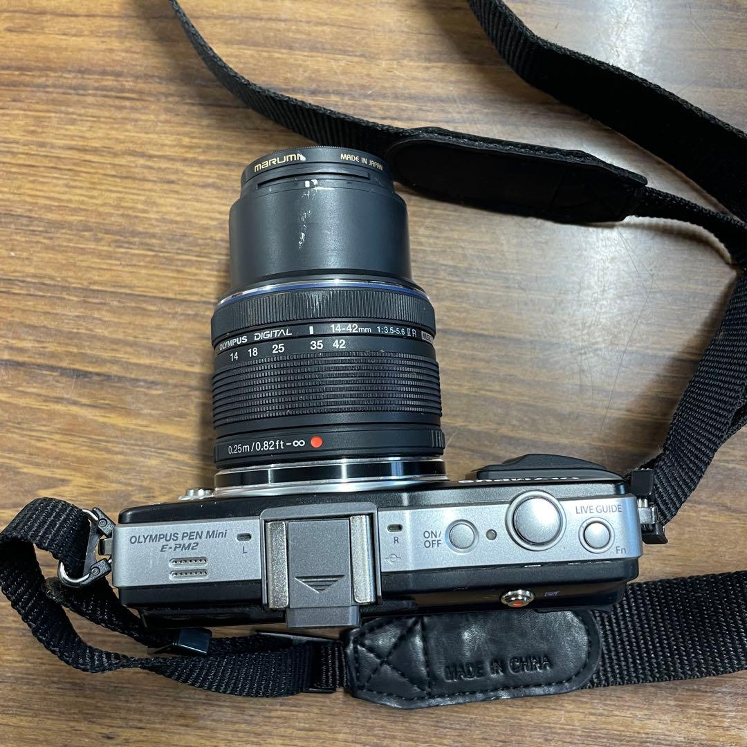 【ジャンク品】OLYMPUS ミラーレス一眼カメラ M.ZUIKOレンズセット