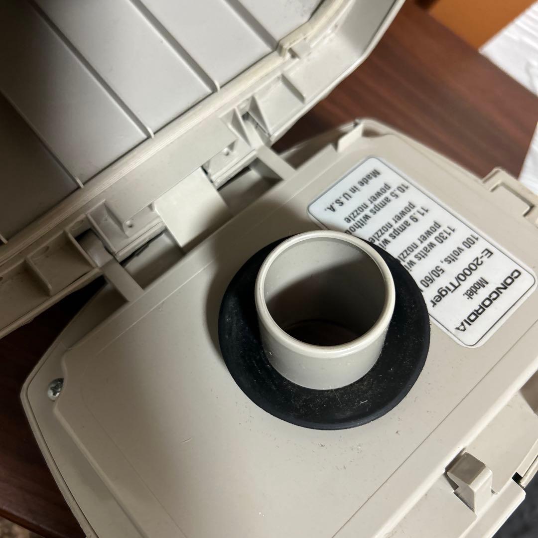 昭和レトロ 掃除機 CONCORDIAコンコーディア E-2000 箱入り