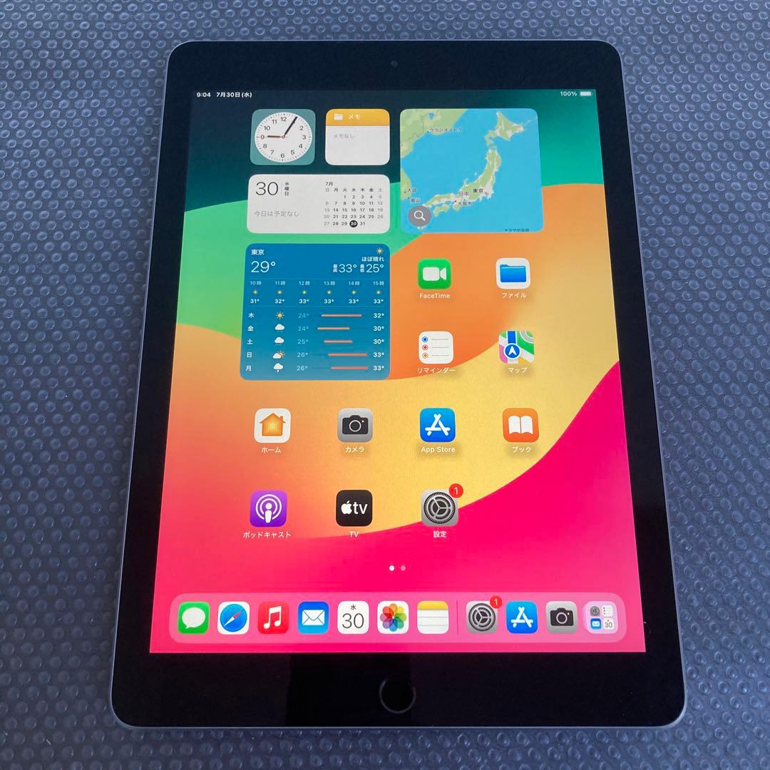 555【早い者勝ち】電池ほぼ新品☆iPad6第6世代 32GB WIFIモデル☆