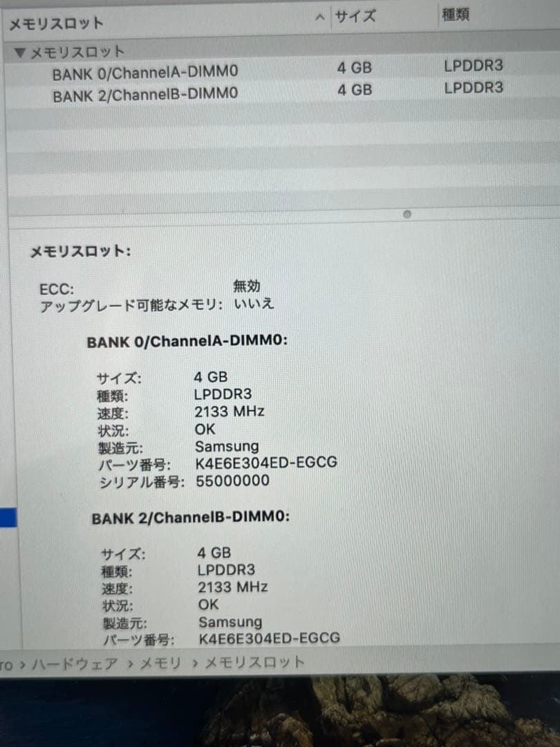 【2020】MacBook Pro i5 13インチ スペースグレー