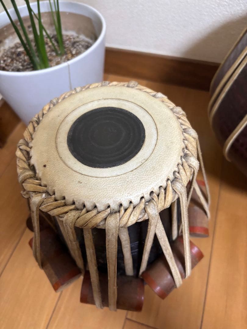 タブラ　太鼓　民族楽器　セット　未チェック