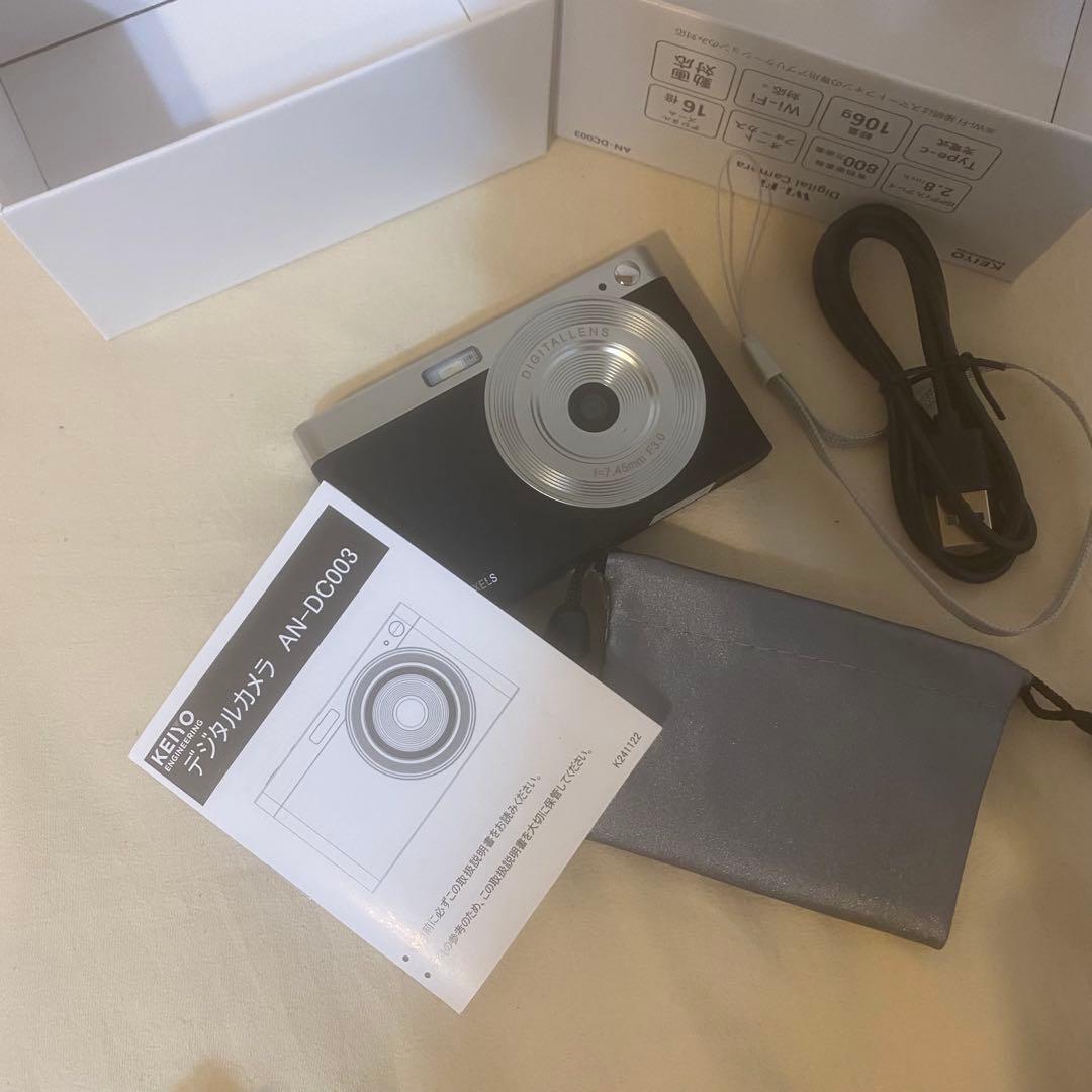 お値下げ可能　KEIYO Wi-Fi デジタルカメラ AN-DC003