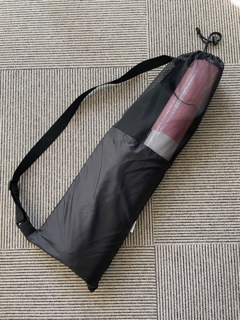 LAVA ヨガマット ピンク & ヨガラグ 紫