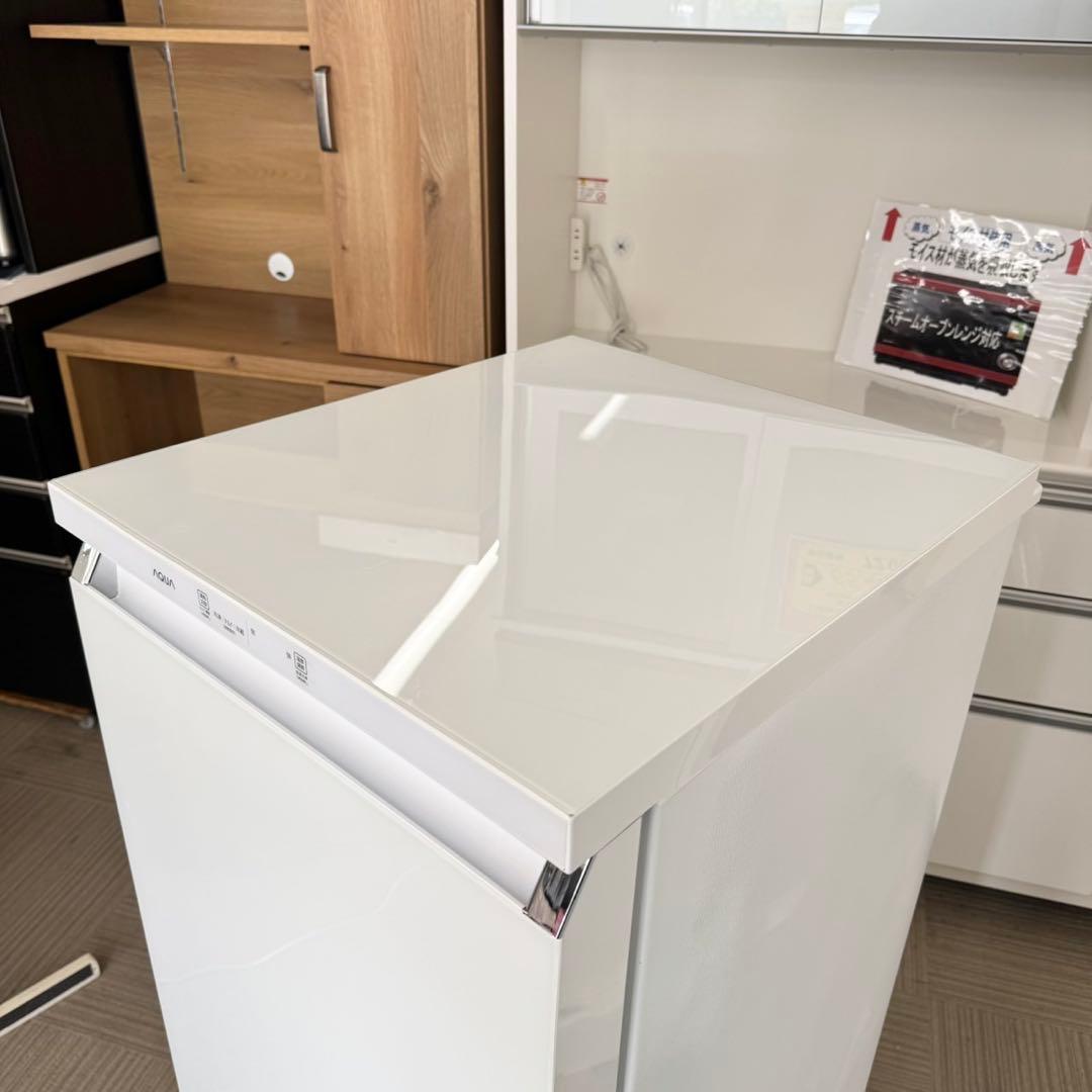 アクア 2021年製 134L冷蔵・冷凍・チルド切り替え 高級ガラス