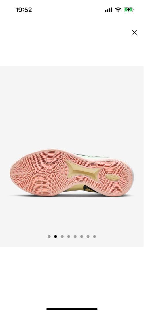 サブリナ3 silencer Nikeバスケットボールシューズ　23.5