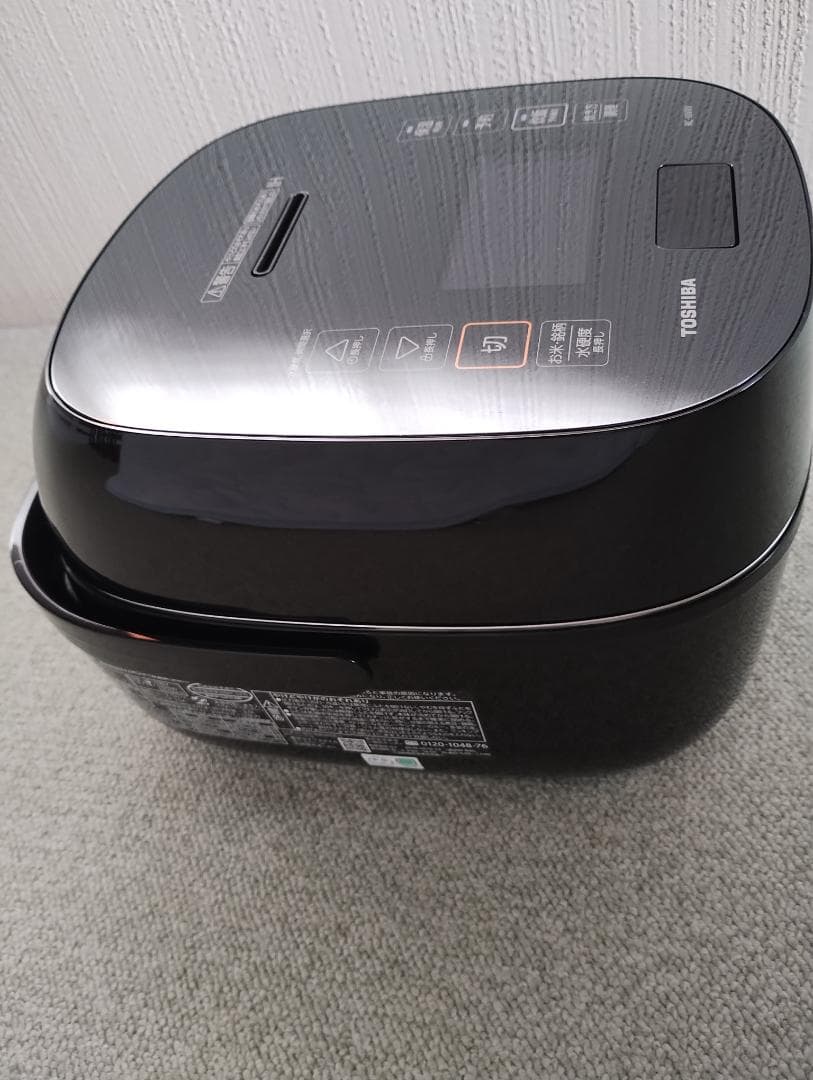 【新品・未使用】東芝 炊飯器 RC-10VXV(K) 5.5合炊き