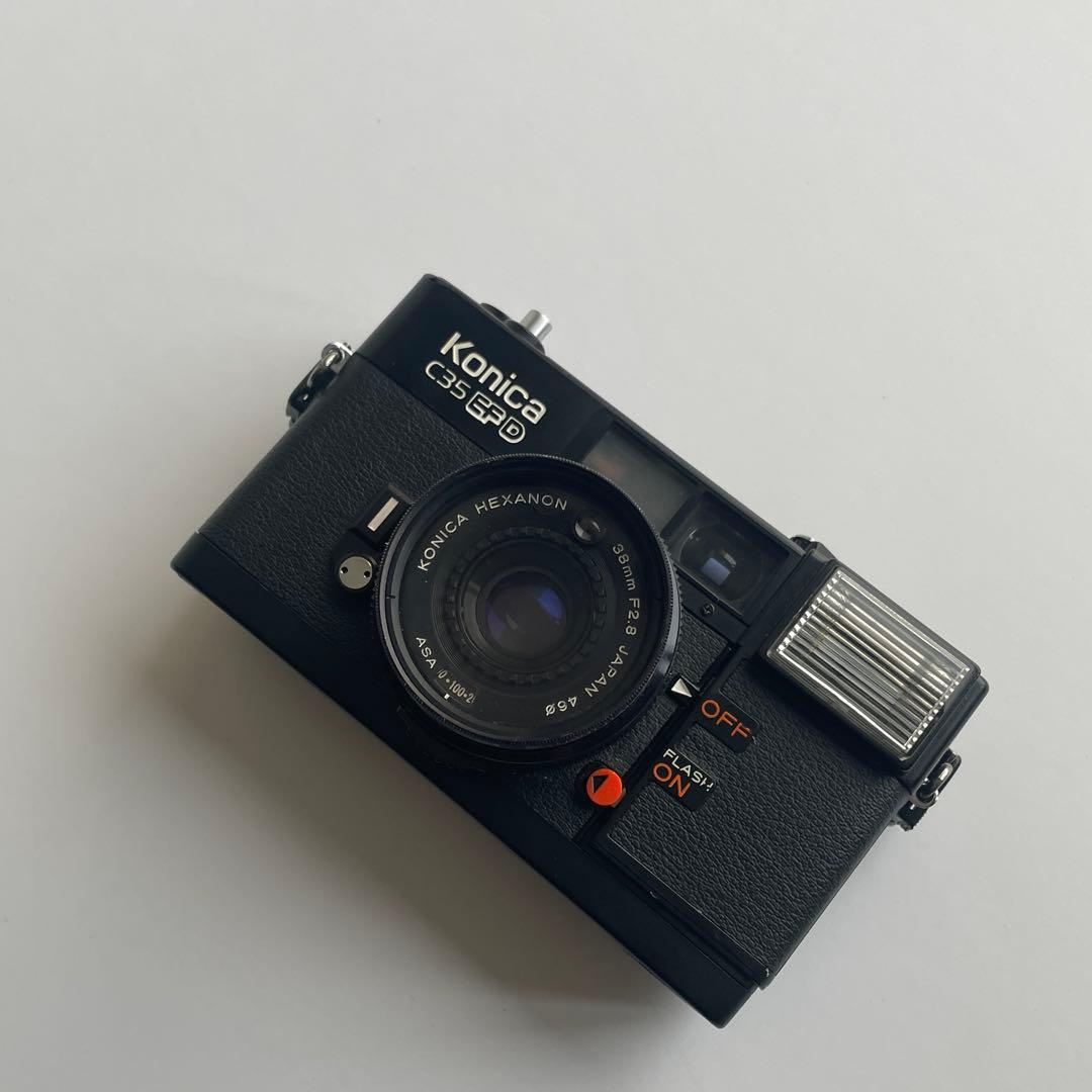 KONICA C35 EF-D 基本動作確認済み 作例あり