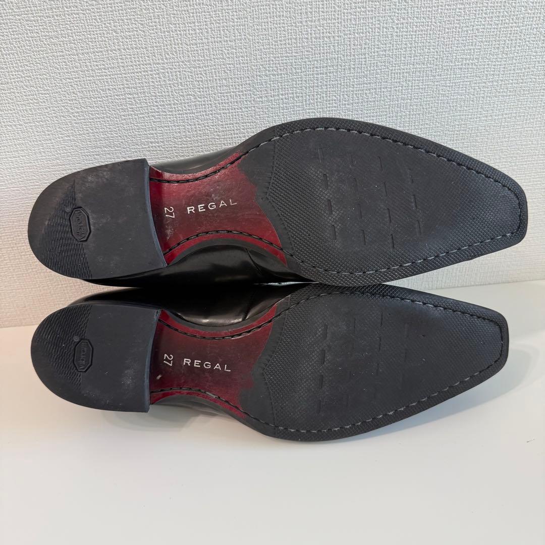 REGAL レザー ビジネスシューズ 27cm 黒 21FR
