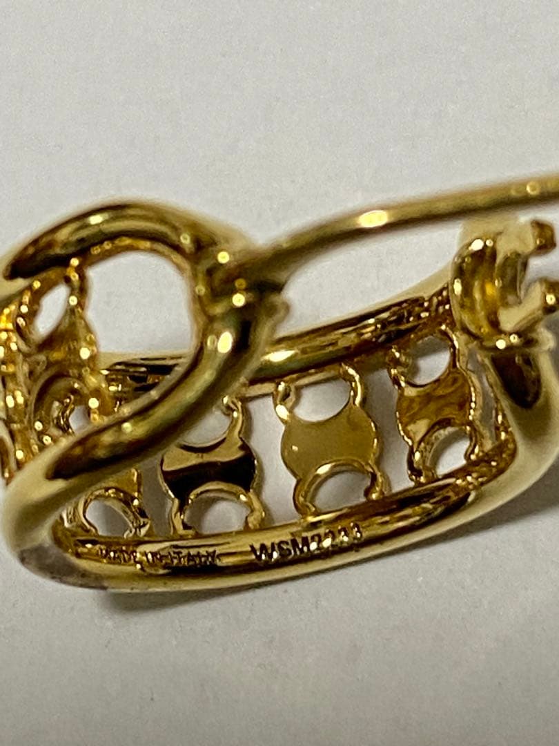 【片耳】セリーヌ　トリオンフ　マルチフープピアス