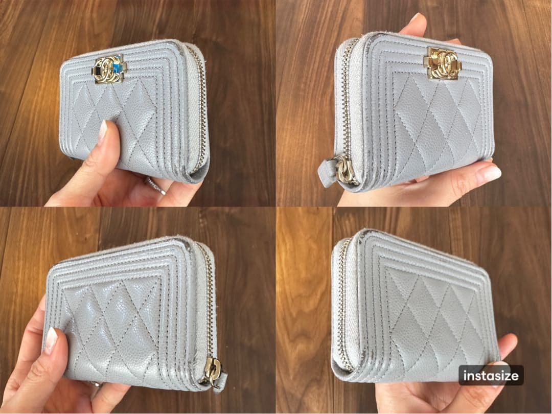 CHANEL ボーイシャネル パース キャビアスキン