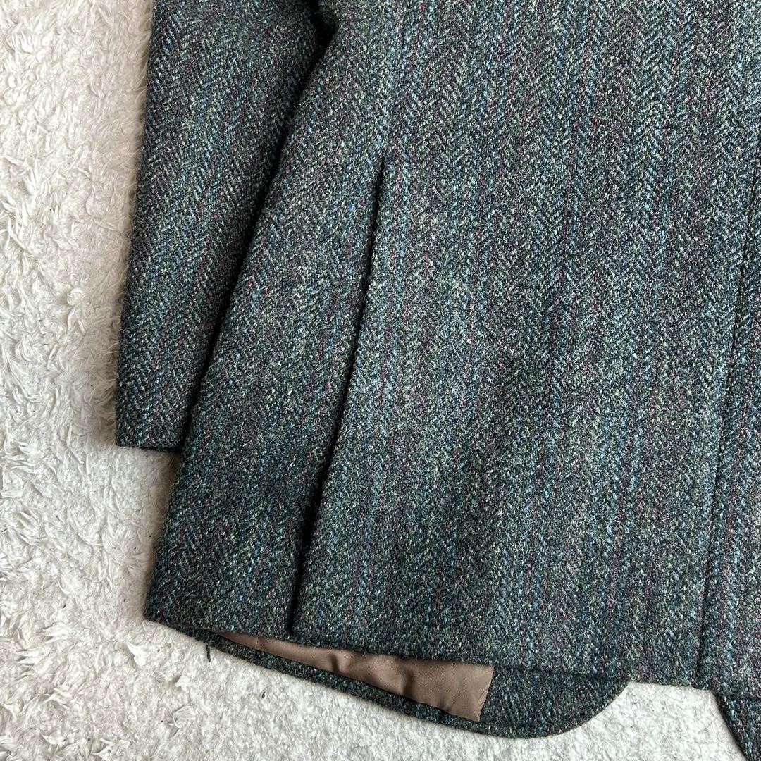 Harris Tweedハリスツイード ツイードテーラードジャケット AB4