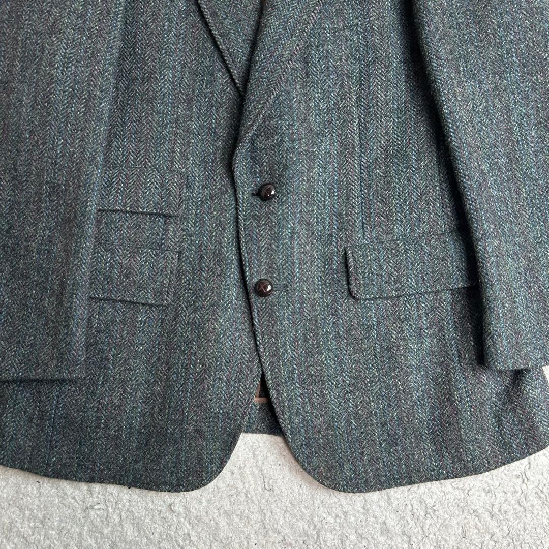 Harris Tweedハリスツイード ツイードテーラードジャケット AB4