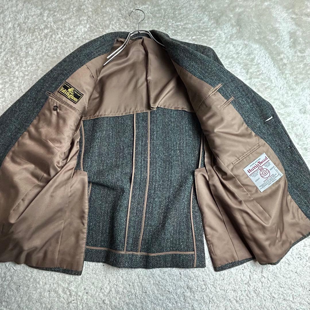 Harris Tweedハリスツイード ツイードテーラードジャケット AB4
