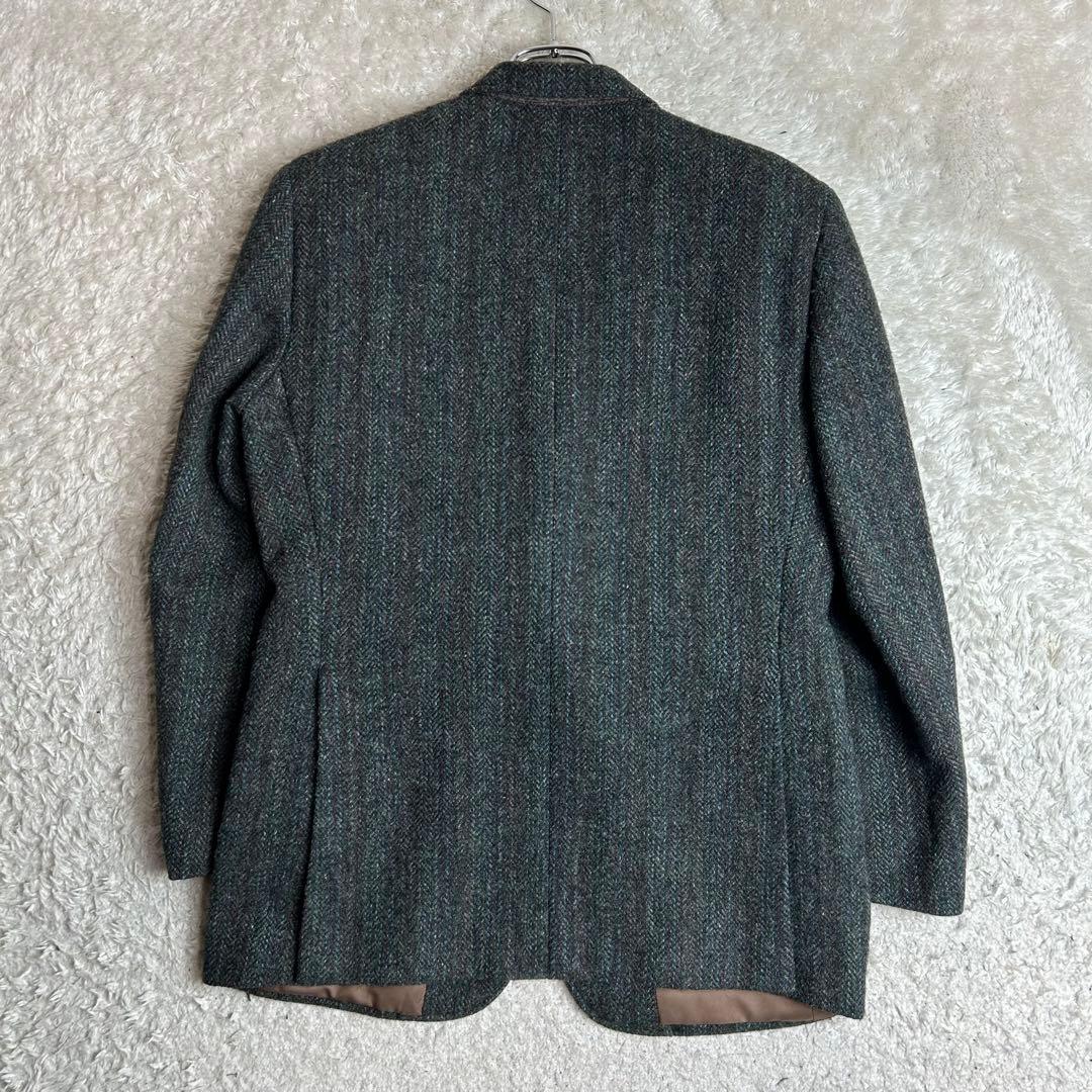 Harris Tweedハリスツイード ツイードテーラードジャケット AB4
