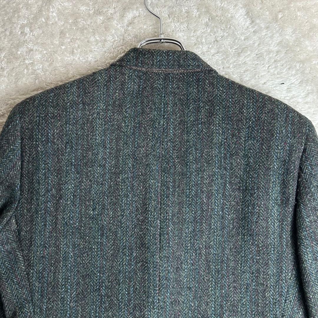 Harris Tweedハリスツイード ツイードテーラードジャケット AB4