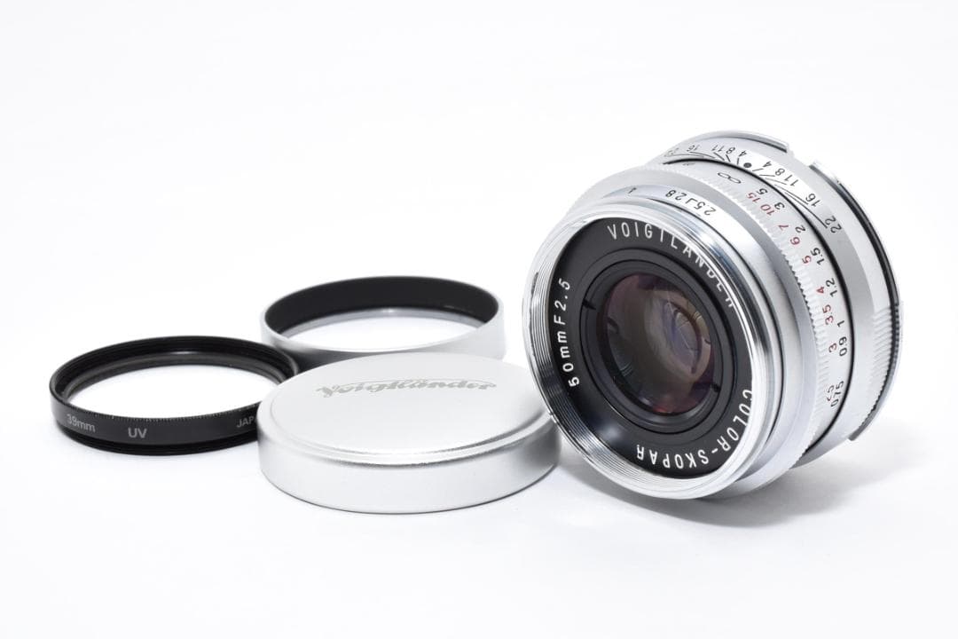 Voigtlander COLOR-SKOPAR 50mmF2.5単焦点レンズ