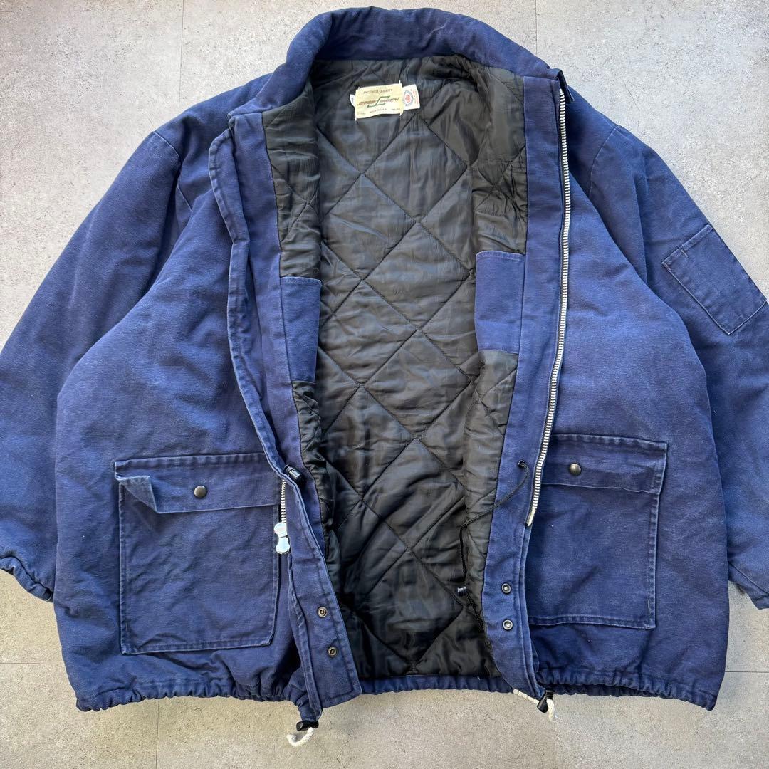 特大5XL 80s 90s USA製 ジョンソンガーメント ダックジャケット