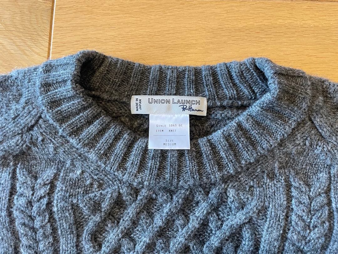 UNION LAUNCH for Ron Herman ニット