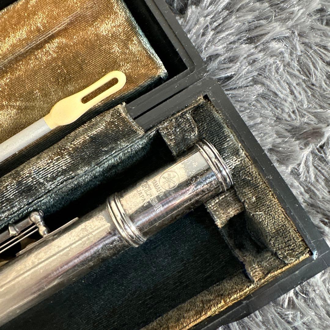 YAMAHA YFL-31 フルート 管楽器 ケース付属 シルバー