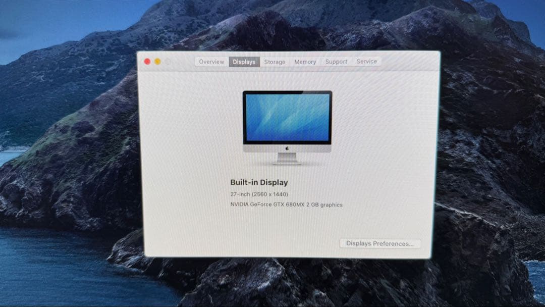 Apple iMac 27インチ (Late 2012)