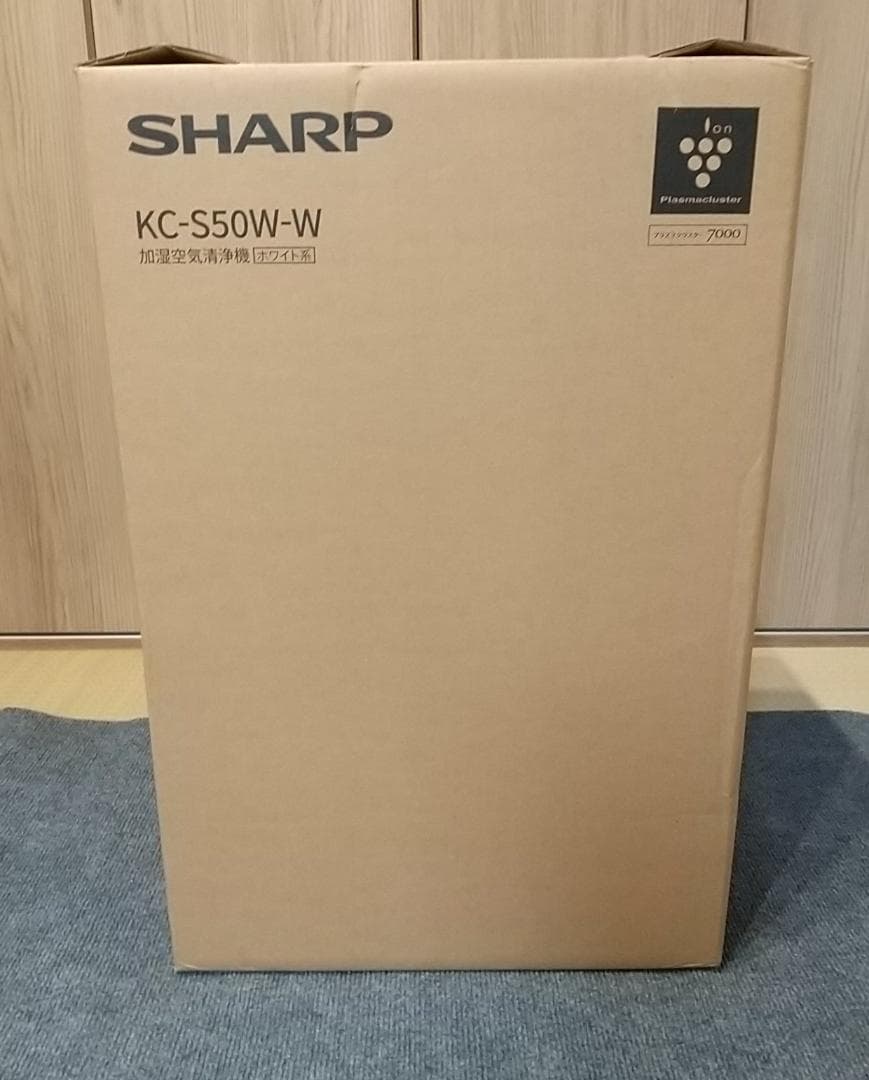 SHARP 空気清浄機 25年式　KC-S50W-W