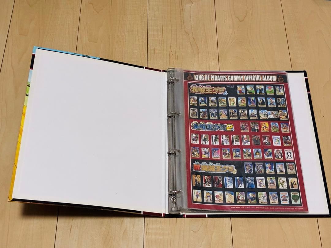 ワンピース 海賊王グミ カードまとめ アルバム付き