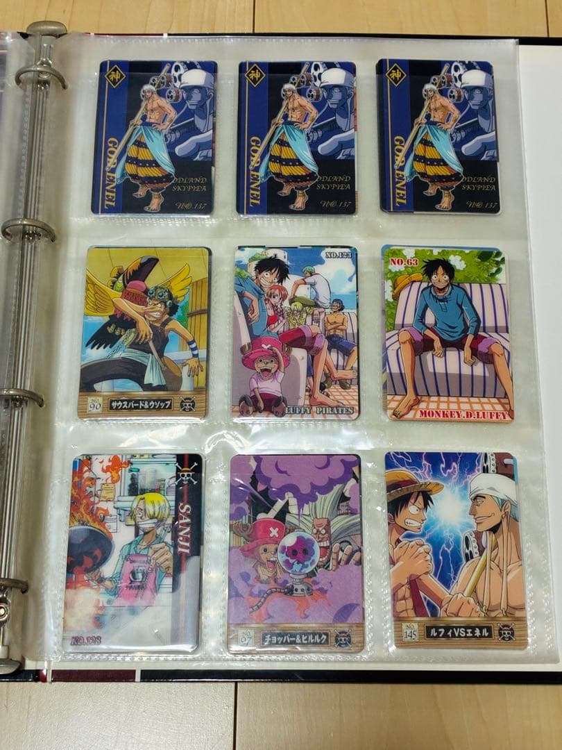 ワンピース 海賊王グミ カードまとめ アルバム付き