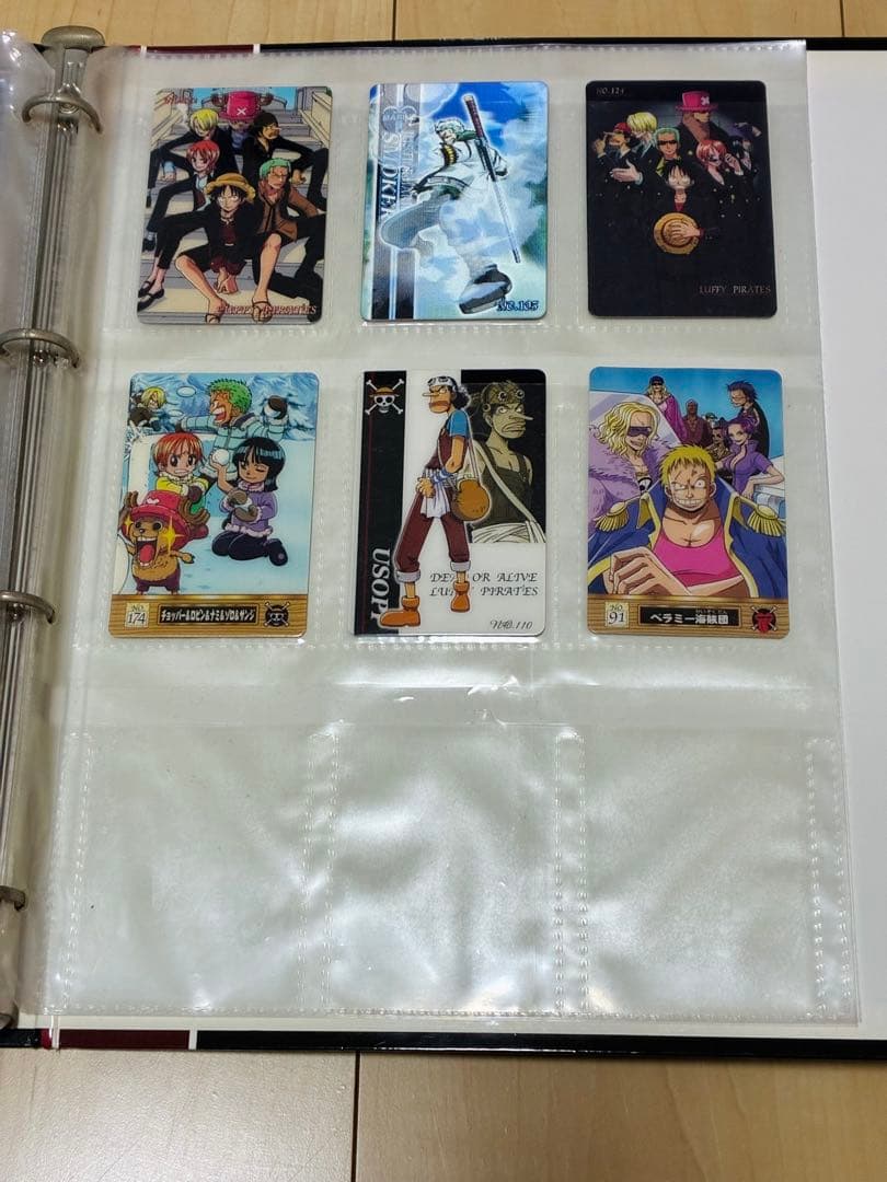 ワンピース 海賊王グミ カードまとめ アルバム付き