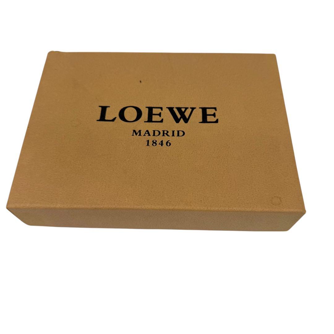 極美品 LOEWE ベルト アナグラム パイソン 蛇 レザー